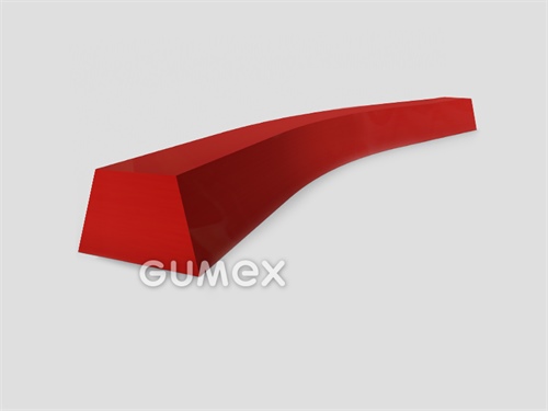 GUMMIPROFILE TRAPEZFORM - NR - SBR